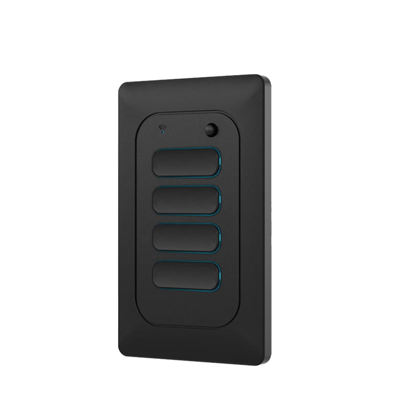 WIFI Smart Life Wall Light Switch Push Button Interruptor Wall Light Switch 4 Gang 120V