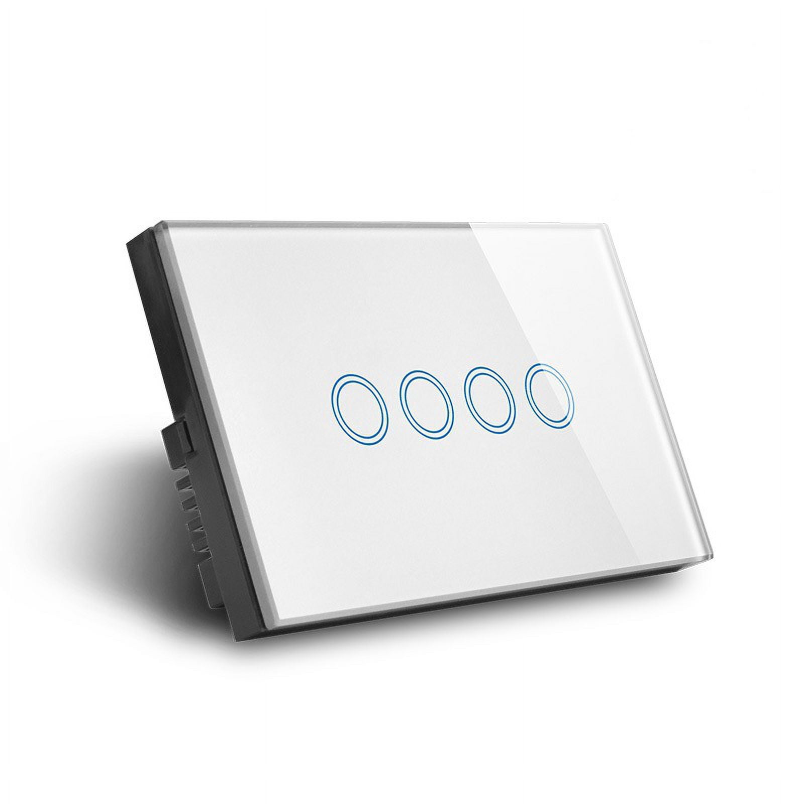 WIFI switch 4 single control mobile phone remote control Zigbee switch 120/118 touch switch plug
