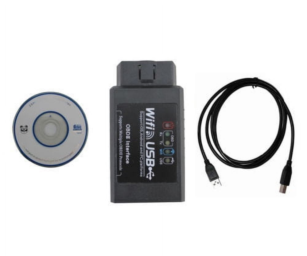 WIFI327 WIFI ELM327 USB OBD2 EOBD Scan Tool Wifi 327 Scanner with WIFI ...
