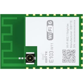 WIFI6 BLE5.1 Module E103-W11 at Command High Speed Data Transparent Transmission MQTT OTA Small Size Serial Communication