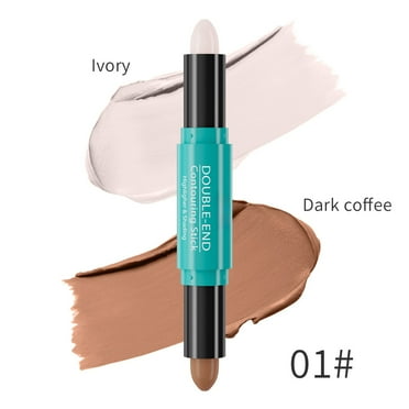 WIFKLSIIPG 2 in 1 Contouring Stick Makeup Pen Highlighting for Face Sculpting Long Lasting and Water Proof