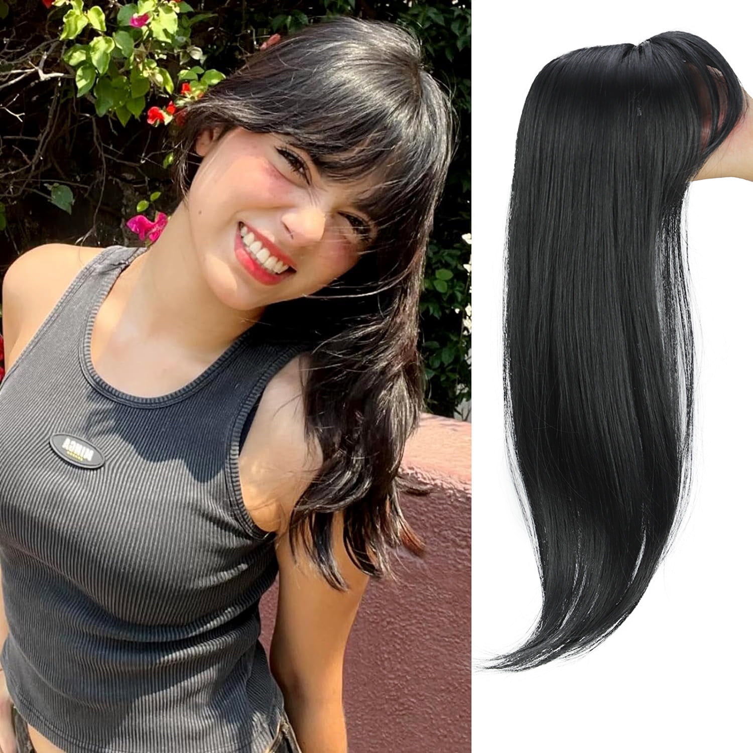 WIFKLSIIPG Hair Toppers for Women 360 3D Topper with Hair Clip with ...