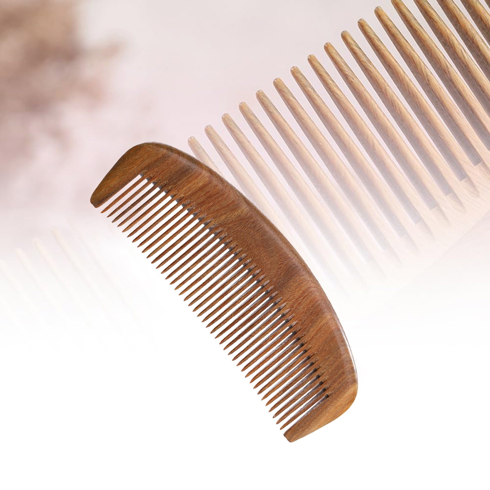 WIFKLSIIPG Walnut Wood Hair Comb Wooden Hair Combs for Women Walnut ...