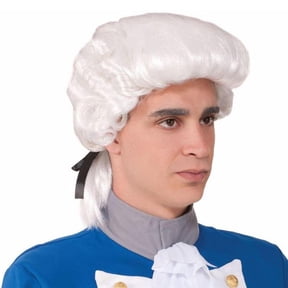 WIG-ADULT DLX-COLONIAL-WHITE