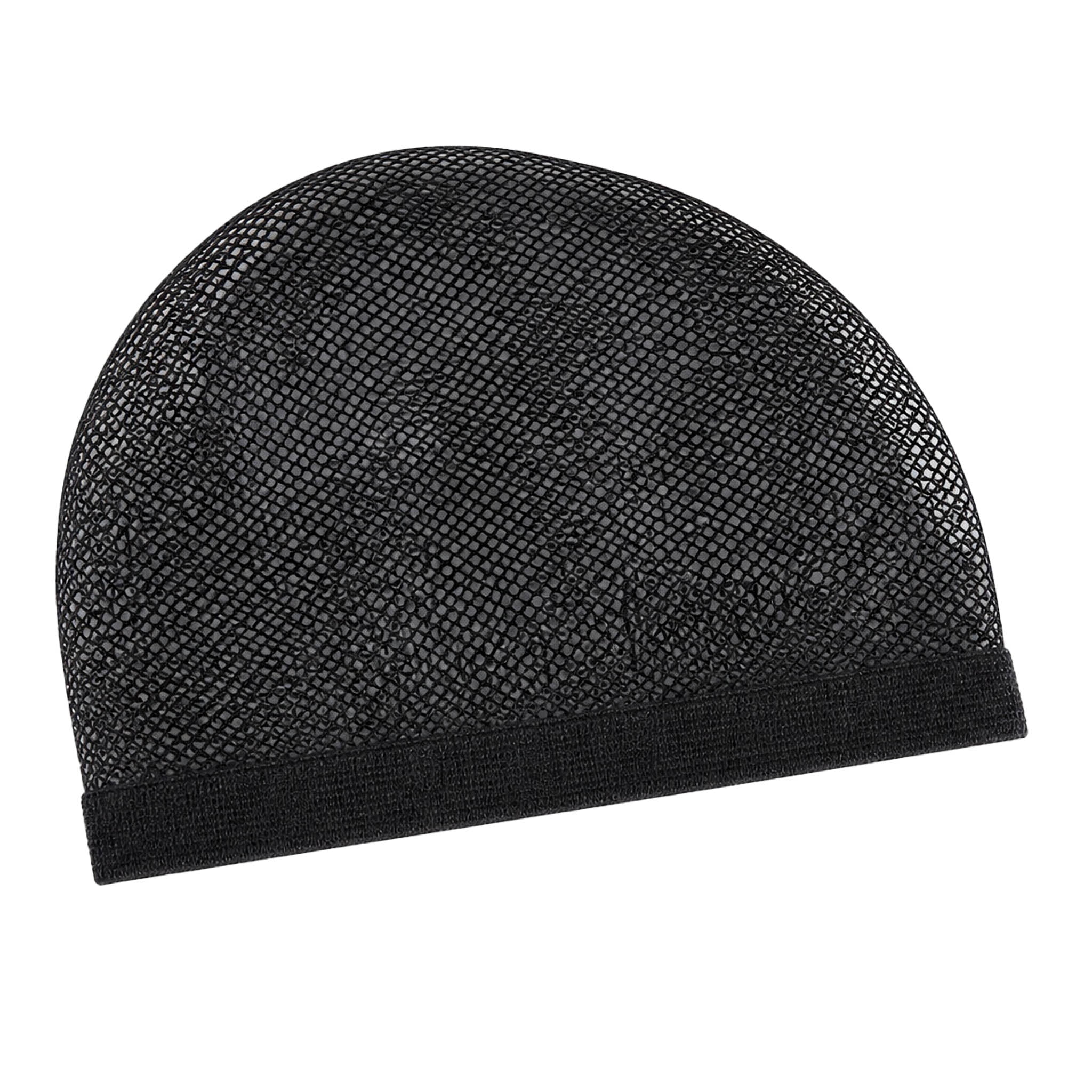 Wig Cap Costume Accessory for Adults, Black, Halloween by Way To Celebrate