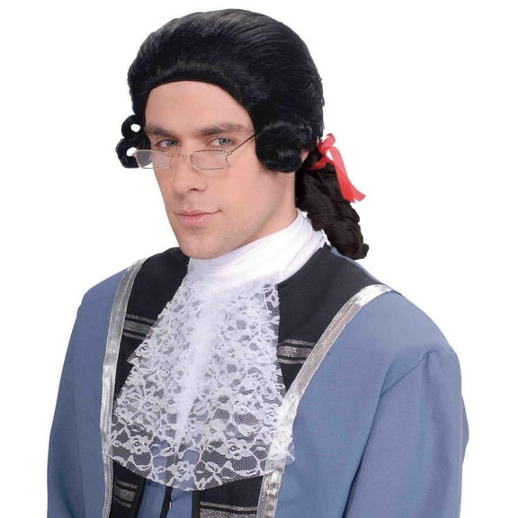 WIG-MEN'S COLONIAL-BLACK