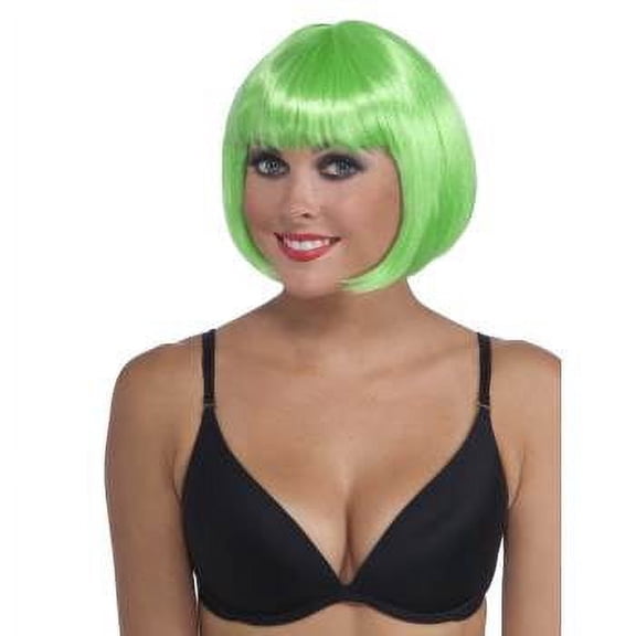 WIG-NEON BOB-GREEN