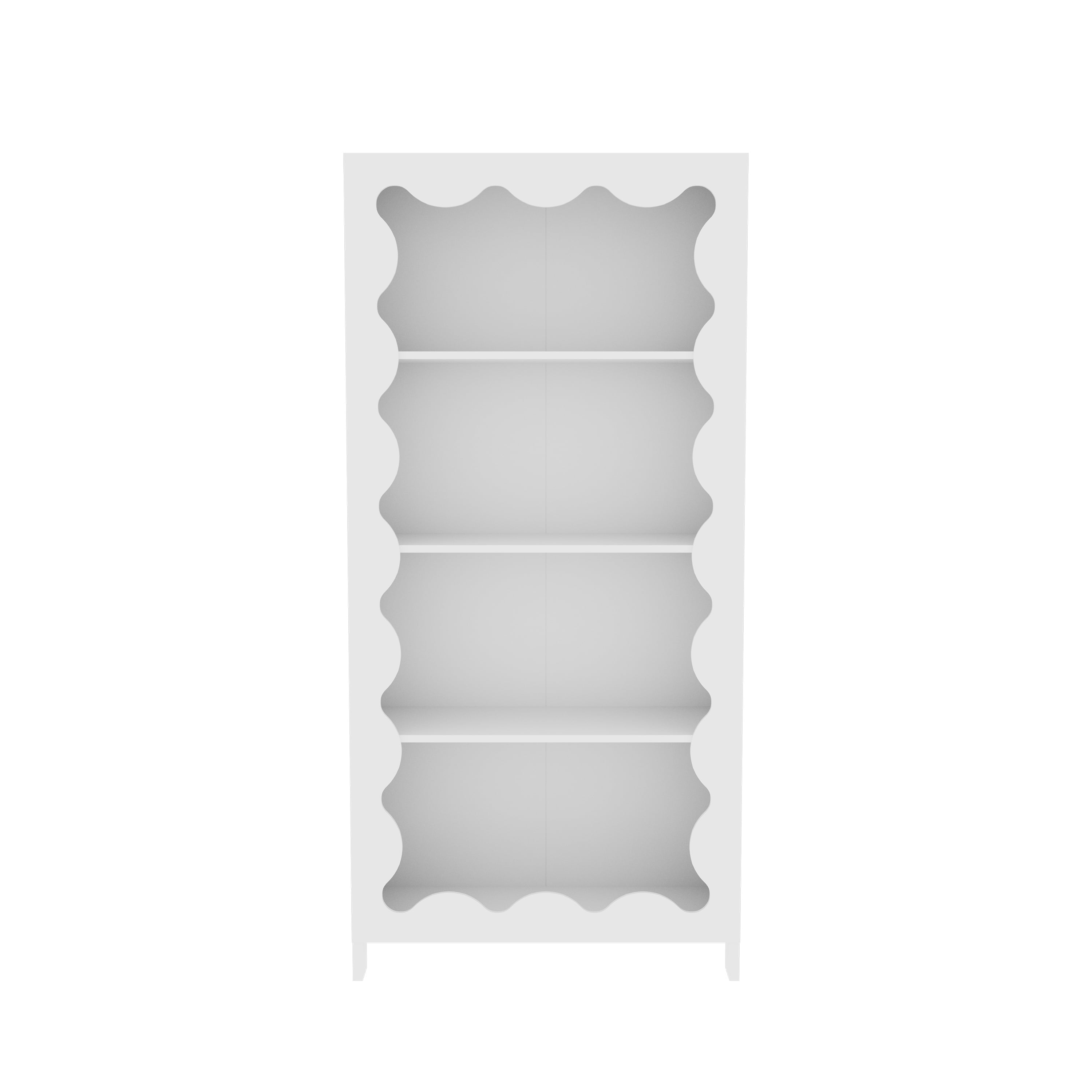 House of Happy Wiggle Bookshelf, White