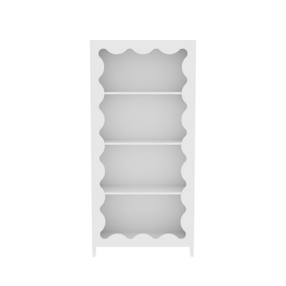 House of Happy Wiggle Bookshelf, White
