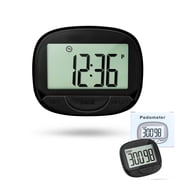 Pedometer for Walking, Step Counter for Walking with Large Digital Display, Multi-Function Portable Sport Highly Accurate Pedometer Step count / Calories / Dist