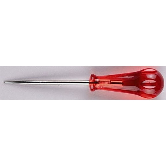 WIHA TOOLS 30102 6.0X100MM ROUND SCRATCHAWL PLASTIC HANDLE