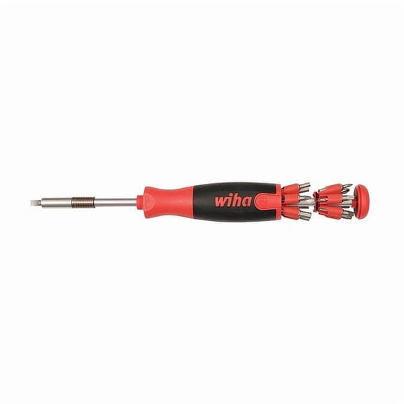 Wiha Multi-Bit Screwdriver, NumBits 12 77790