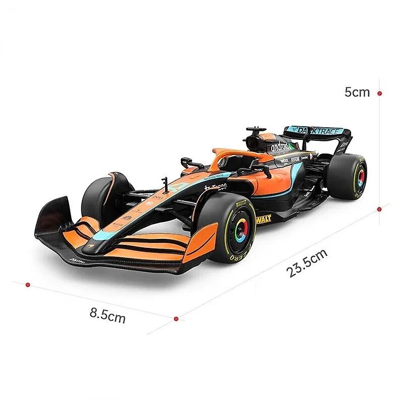 WIHE 1/24 F1 Mclaren Mcl36 Formula One Racing Car Model Toy Simulation