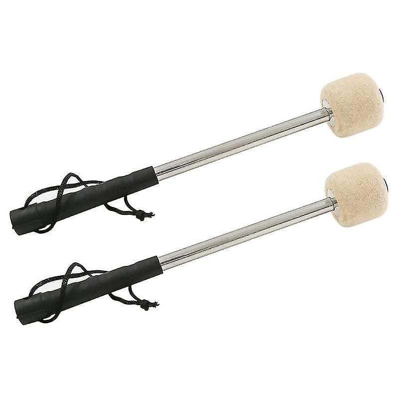 Length 14.17 Inch Felt Head Bass Drum Mallet Drum Stick With | Reverb