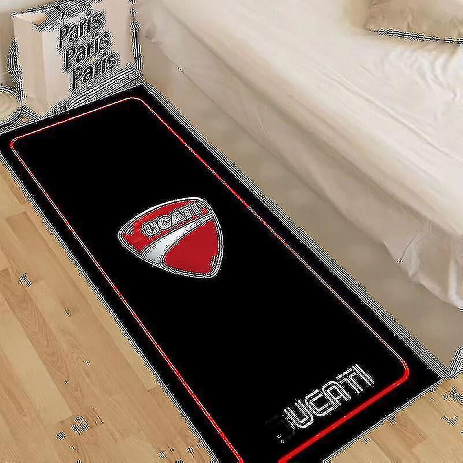 WIHE Motorcycle Display Mat Antislip Carpet Racing Moto Carpets For