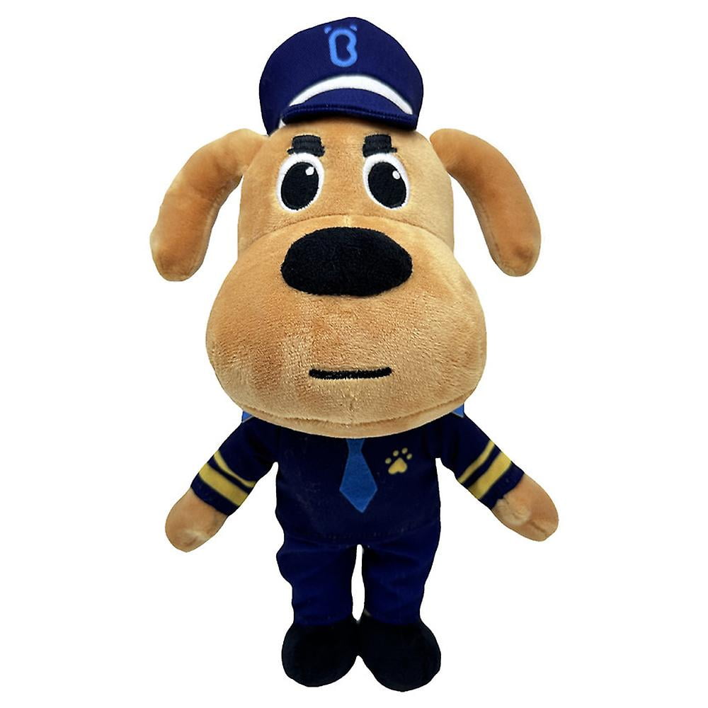 WIHE Sheriff Labrador Dog Plush Toy Plushies Soft Stuffed Animal Doll ...