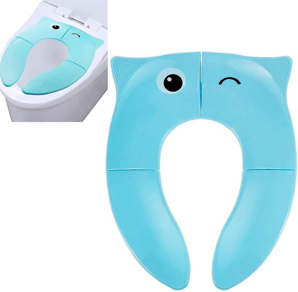 WIHE (blue) Child Foldable Travel Toilet Reducer Portable Baby Toilet