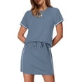 thumbnail image 1 of WIHOLL 2 Piece Sets for Women Spring Summer Athletic Clothing Sets Workout Lounge Travel Outfit Skorts Tennis Skirt, 1 of 11