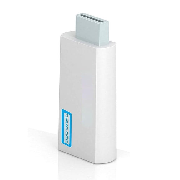 WII to HDMI Converter, 720P/1080P Output, 7.2x3.4x1.5cm, Gaming Console Video Adapter