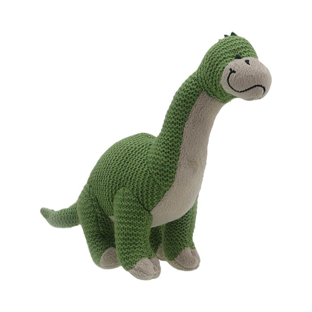 Wilberry Peluche Brontosauro Dinosauro Giallo – Morbido Giocattolo Per Bambini, Regalo Per Piccoli Fan Dei Dinosauri