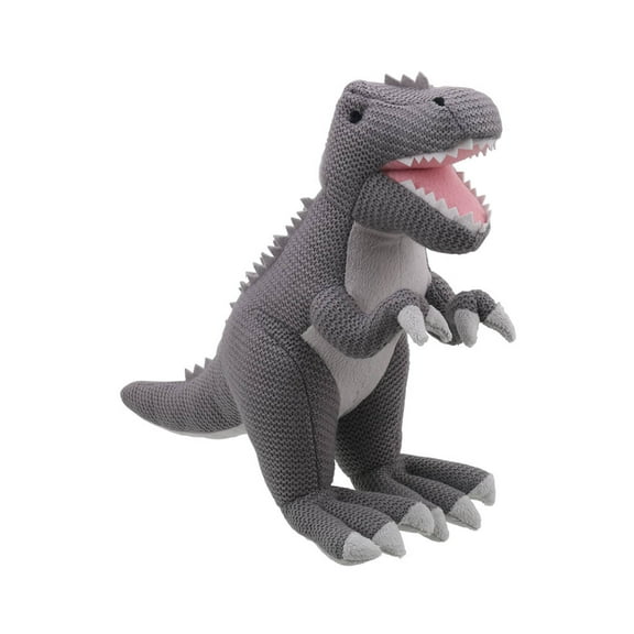 WILBERRY KNITTED T-REX GREY-MEDIUM