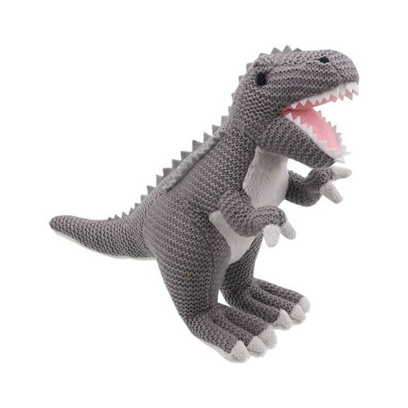 WILBERRY KNITTED: T-REX GREY (SMALL)