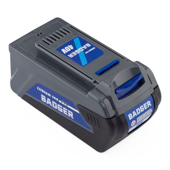 WILD BADGER POWER 40V 4.0Ah Lithium-Ion Battery , Compatible with String Trimmers, Leaf Blowers, Lawn Mowers & More