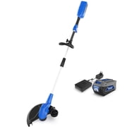 WILD BADGER POWER 40V String Trimmer 13, 2.0 Ah Battery and Charger, 2 Pack Line
