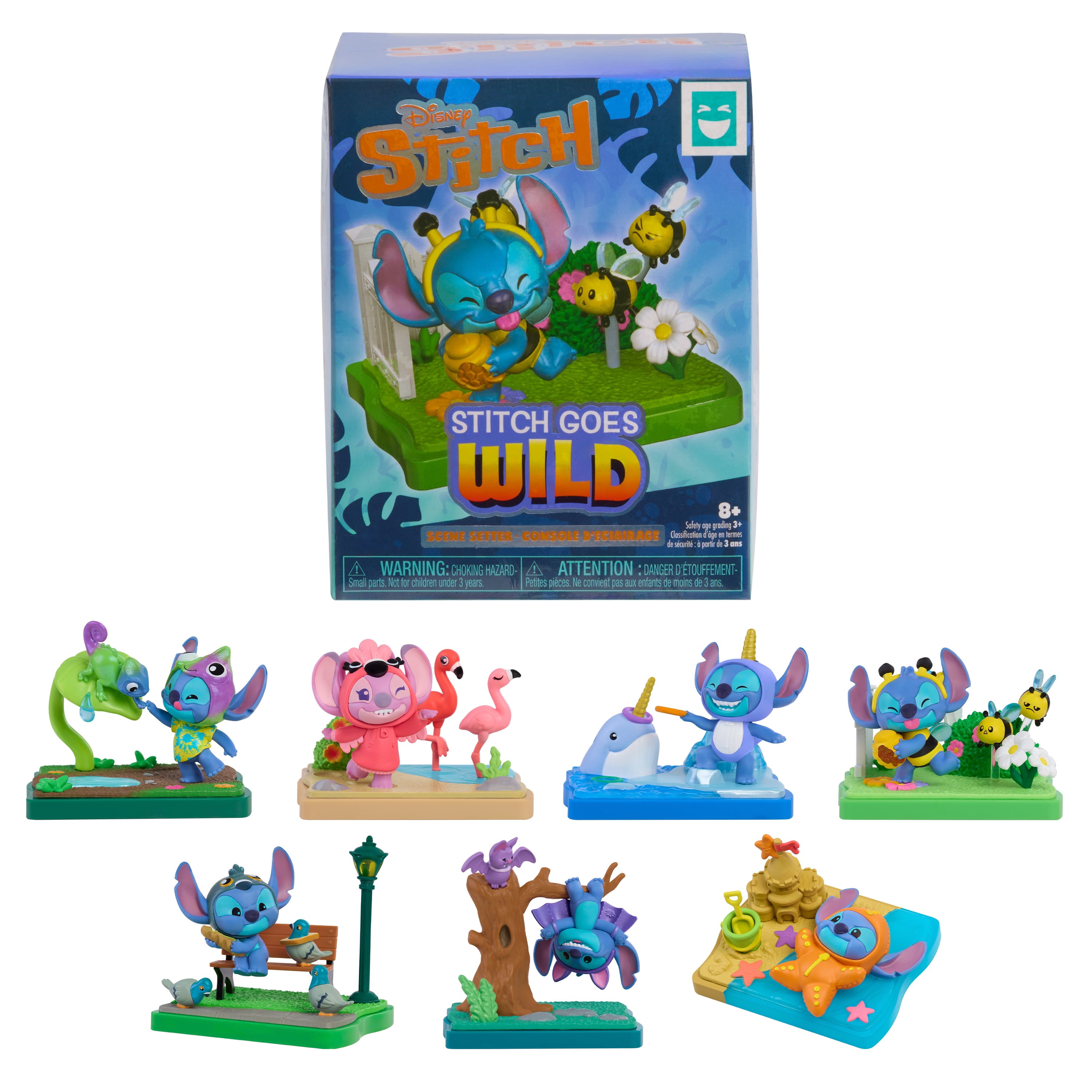Stitch Series セット HAPPY HAUL Disney Stitch Goes Wild Scene Setters Blind Box