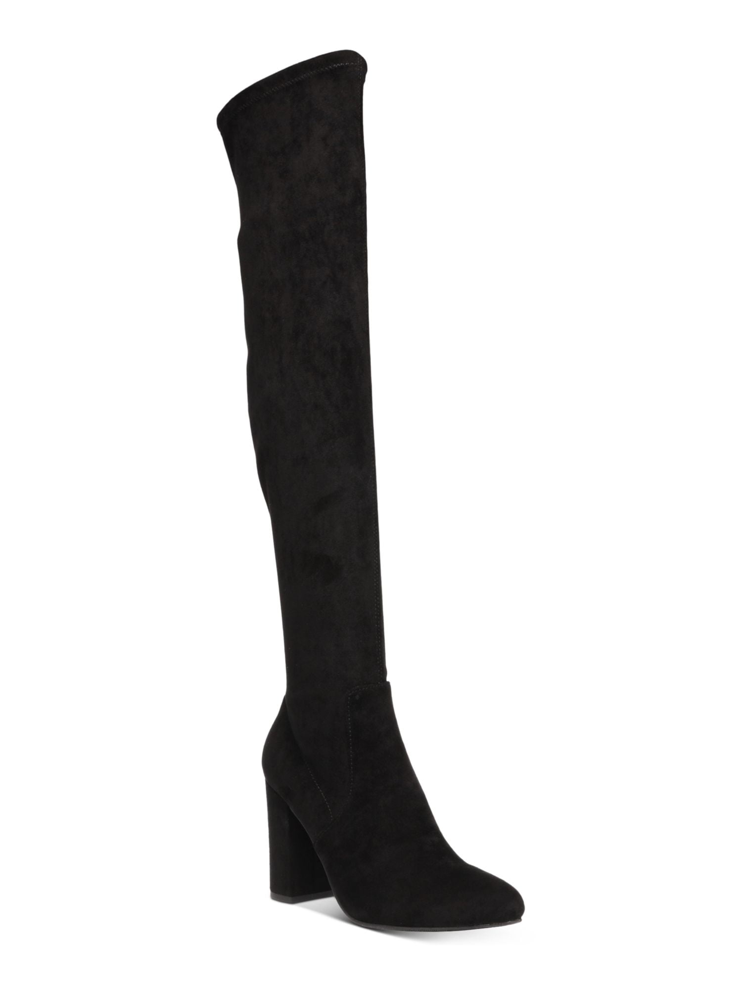 INC Womens Beige Animal Print Pointed Toe Block Heel Zip-Up Dress Western Boot M main image 0