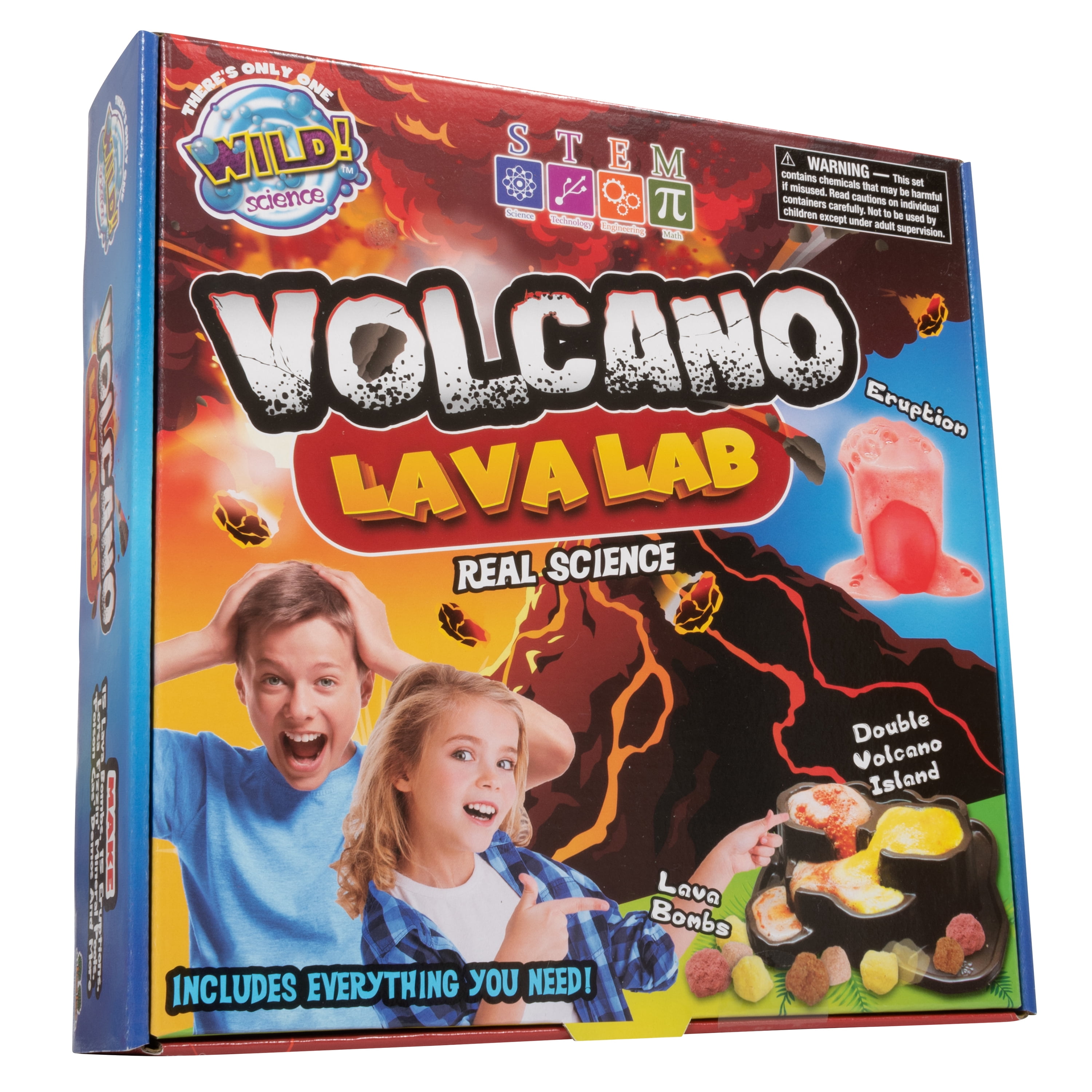 Volcano Island Crystal Growing Kit, Crystals