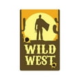 thumbnail image 1 of WILD WEST Decal western desert cowboy farmer cowboy cowgirl | Indoor/Outdoor | 9" Tall, 1 of 4