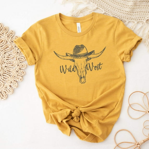 WILD WEST Graphic Short sleeve T-Shirt