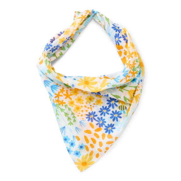 Women’s Wildflower Bandana from Way to Celebrate, One Size, Blue/Multi