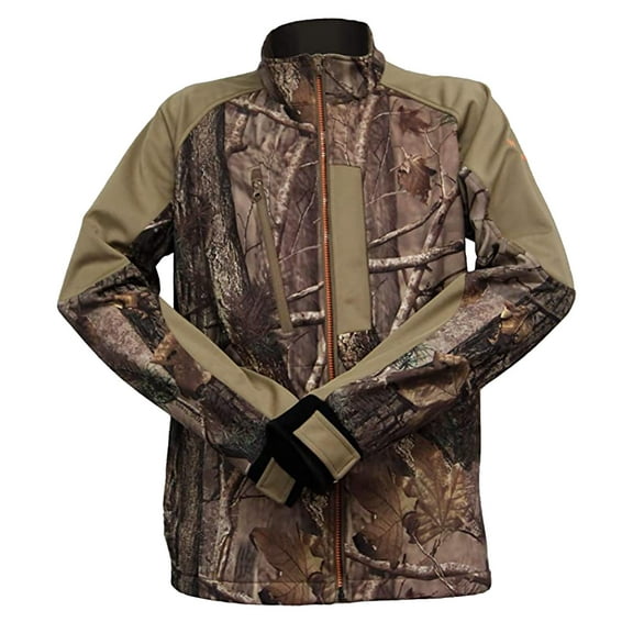 WILDFOWLER Soft Shell Jacket - Men's, Nature Brown, 2XL