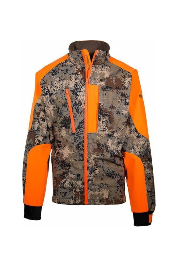 WILDFOWLER Upland Soft Shell Jacket - Women's, Digital Upland, Large