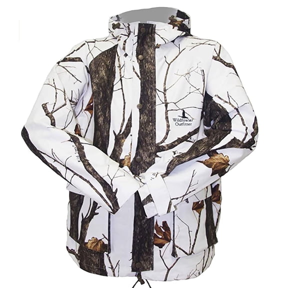 WILDFOWLER Waterporoof Parka - Men's, Wildtree Snow, 2XL