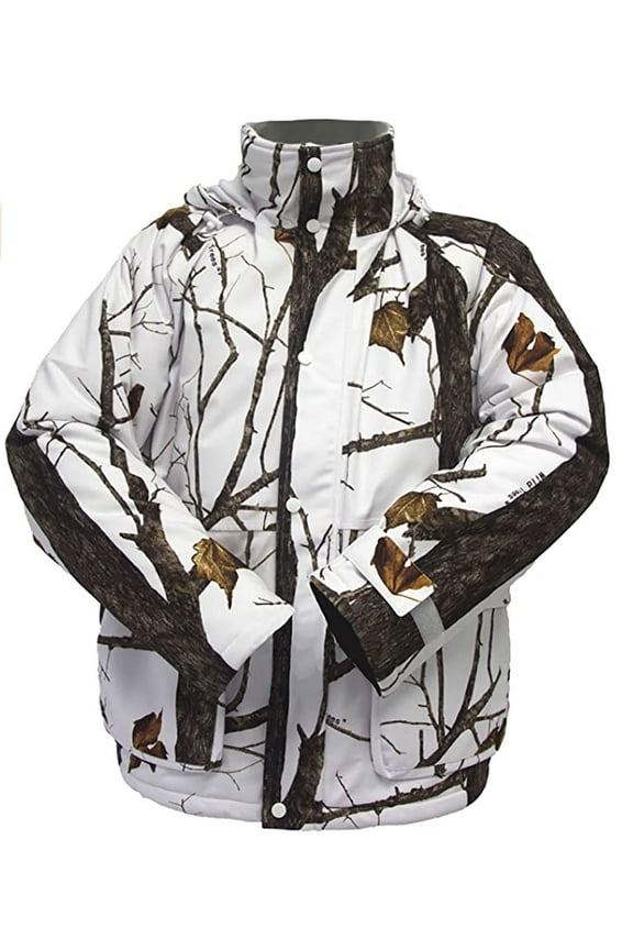 WILDFOWLER Waterproof Insulated Parka - Men's, Wildtree Snow, 2XL,