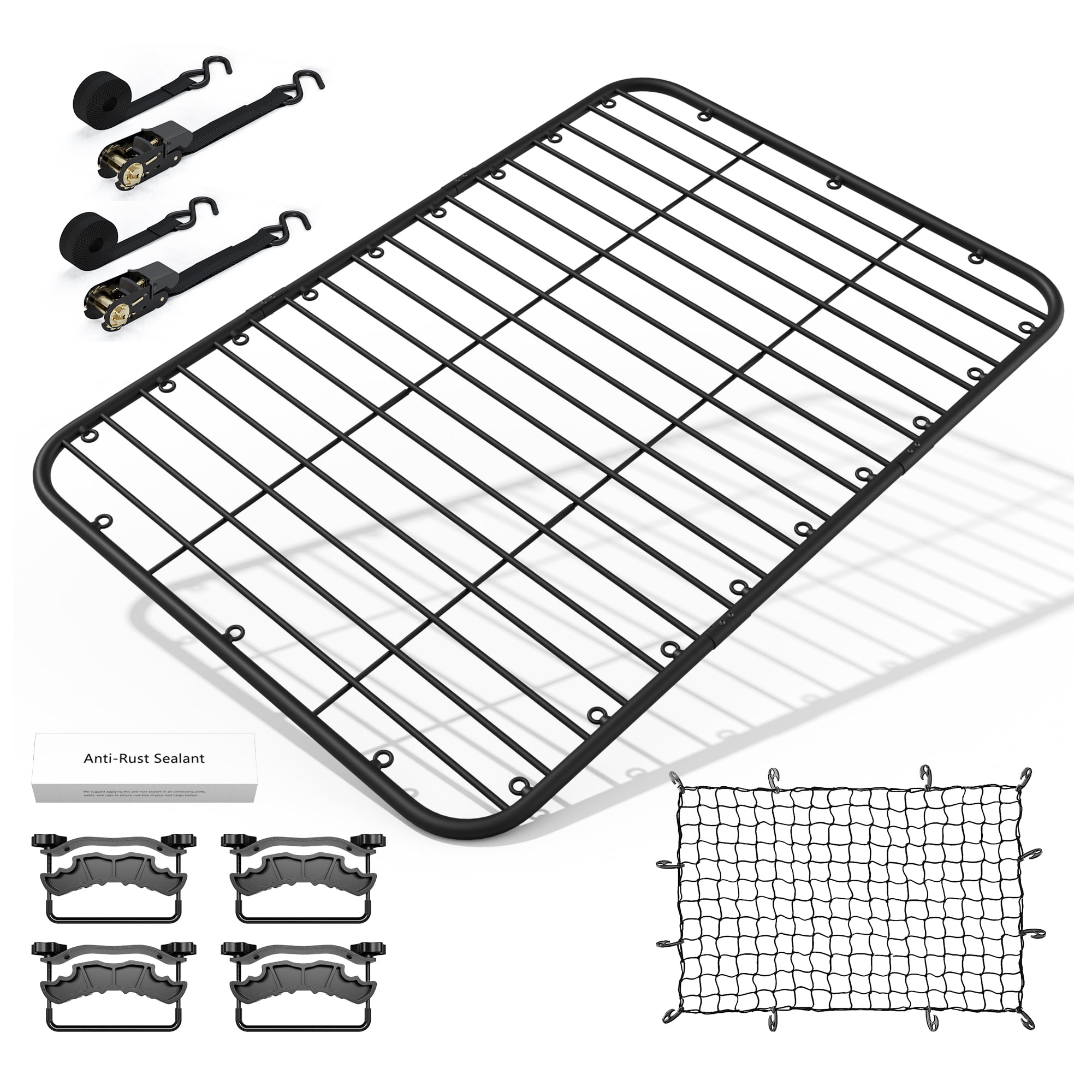 WILDROAD Car Roof Platform, Universal Roof Flat Rack 69" x 47" x 1.3