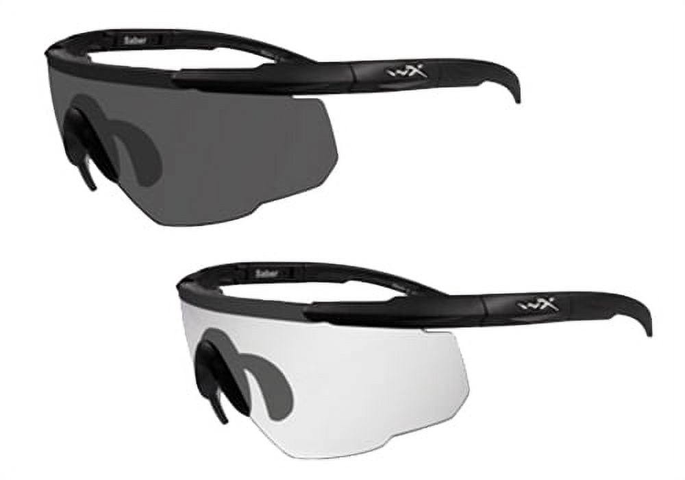 WILEY X EYEWEAR SABER ADVANCED SAFETY GLASSES SMOKE/CLEAR