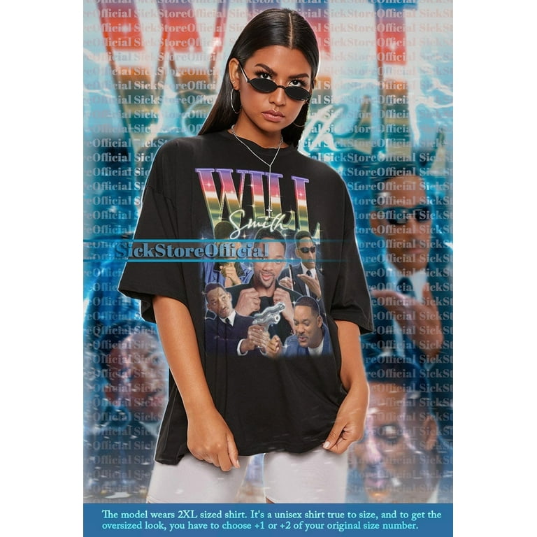 WILL SMITH Vintage Shirt Will Smith Homage Tshirt Will Smith Merch Gift Will Smith Fan Tees Actor Will Smith Retro 90s Sweater ari Walmart