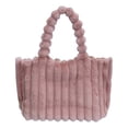 thumbnail image 1 of WILLBEST Bags for Women New Large Capacity Tote Bag High End Single Shoulder Furry Bag, 1 of 4