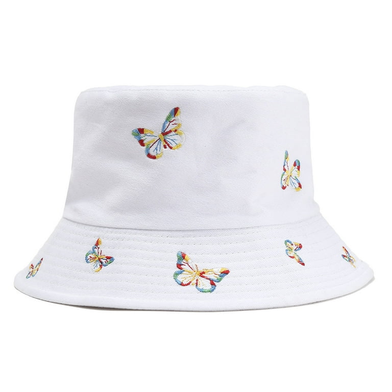 WILLBEST Bucket Hats for Men Xxl Blue Women Summer Fashion Beach Adjustable  Washable Cotton Bucket Hat Sun Hat Outdoors Fish Hat