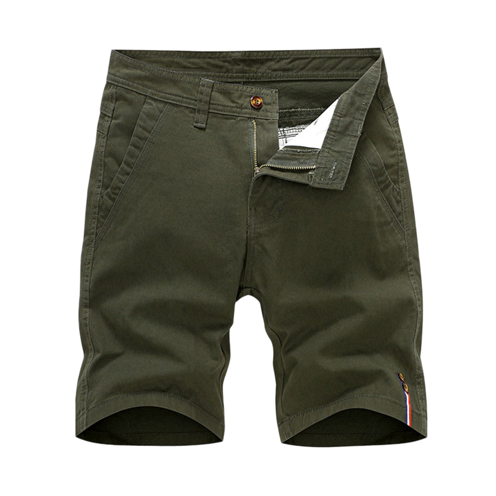 WILLBEST Cargo Pants Men Elastic Ankles Mens Bermuda Cargo Canvas