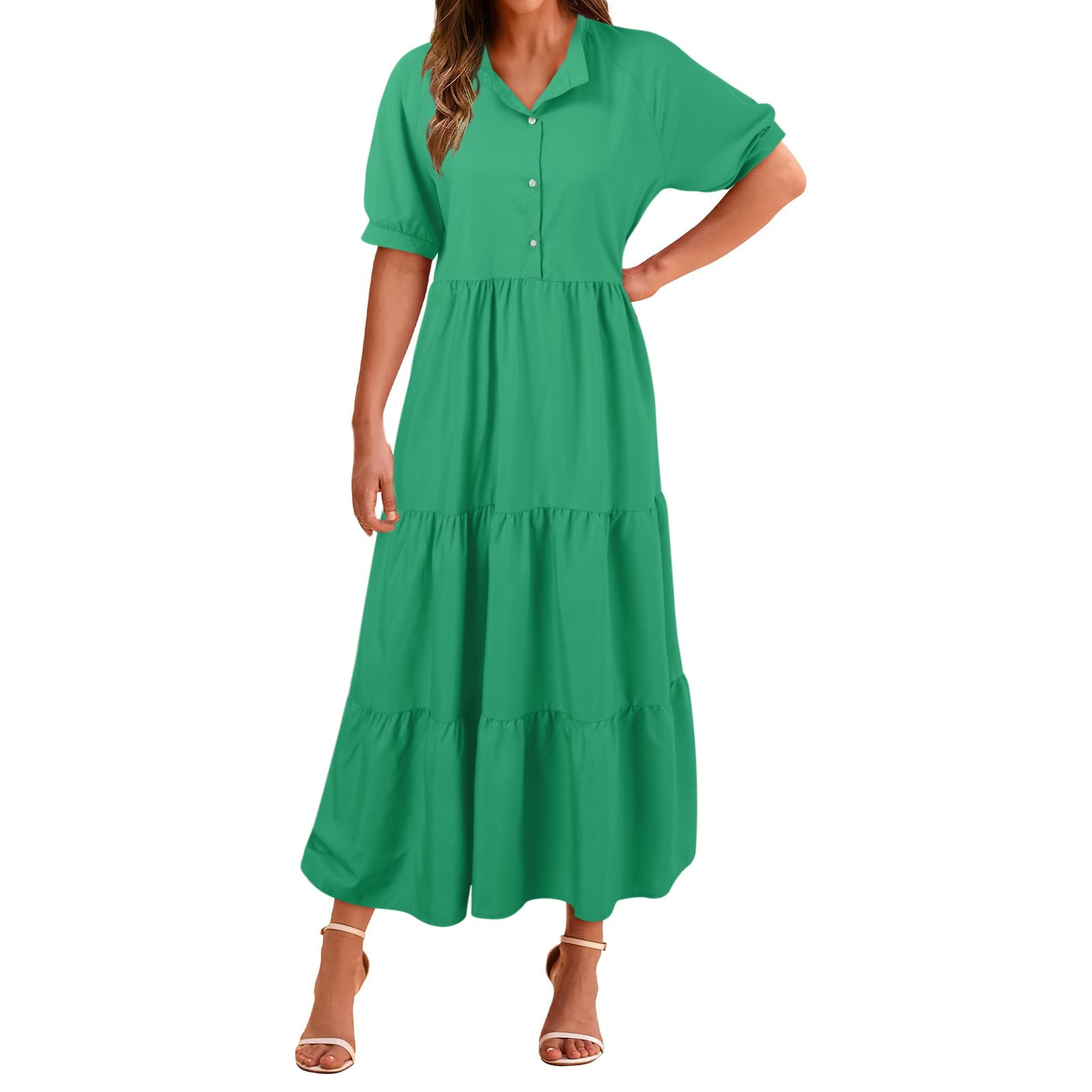 WILLBEST Female Dresses for Women Summer Casual Women's Summer Dresses