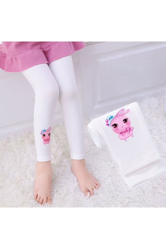 WILLBEST Girls Clothes Autumn And Winter Girls' Pure Leggings Brushed Pants Girls' Korean Version Elastic Spring And Autumn Pants