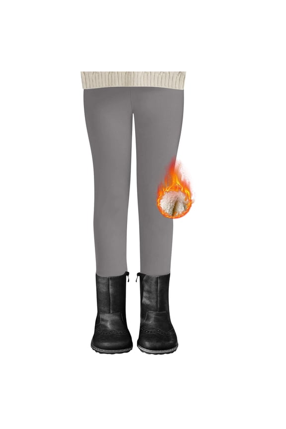 Girls Clothes Girls' Lined Bottoms Winter Warmth Cozy Pants for Outdoor Play