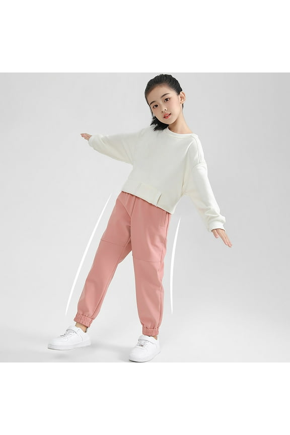 Girls Clothes Toddler Girls Boys Rain & Snow Pants Cvasual Pants for Children Clothes