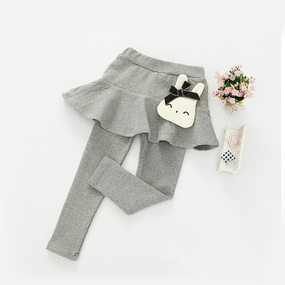 WILLBEST Girls Clothes Toddler Girls' Leggings Skirt Ruffle Skirt Pants Kids 3597