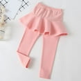 thumbnail image 1 of HUITKMM Girls Clothes Toddler Girls' Leggings Skirt Ruffle Skirt Pants Kids 4511, 1 of 5